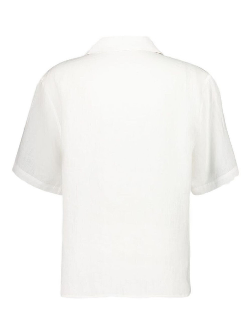 COMMAS V-neck patch-pocket shirt outlook