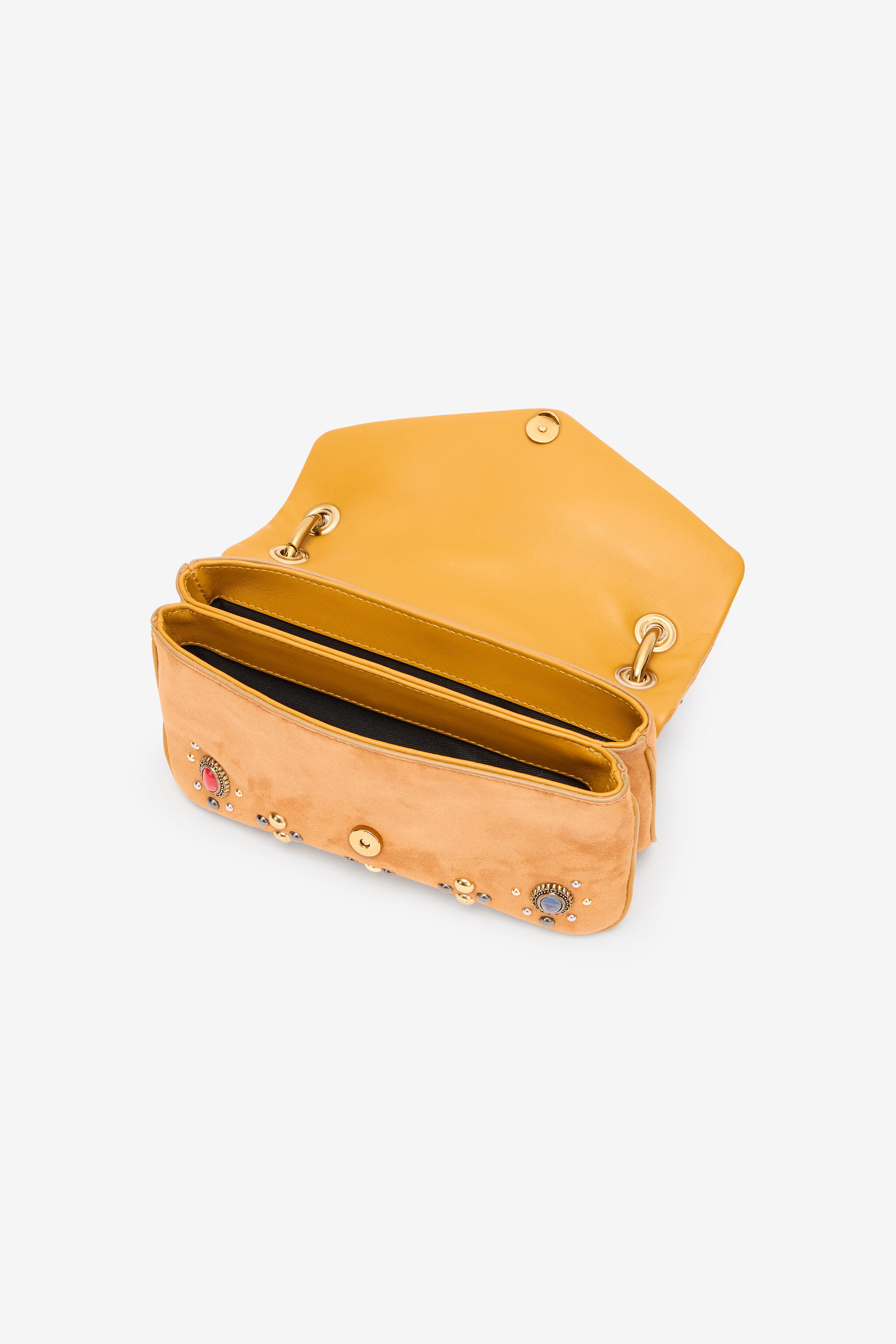 Small Bag With Stones And Chain - 6