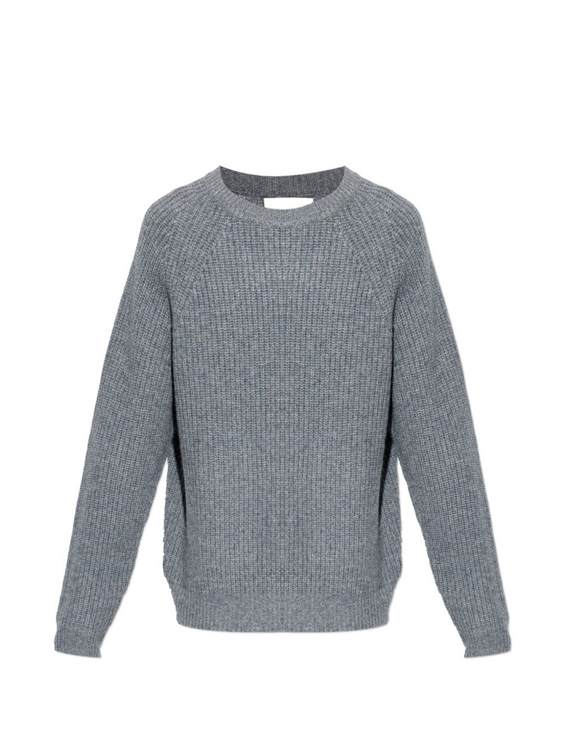 ribbed raglan-sleeve sweater 1