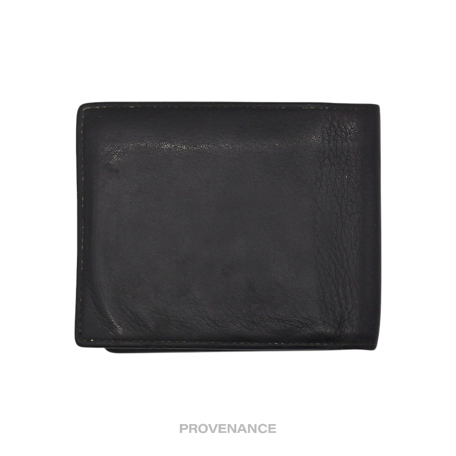 Balenciaga 8CC Logo Bifold Wallet - Black - 2