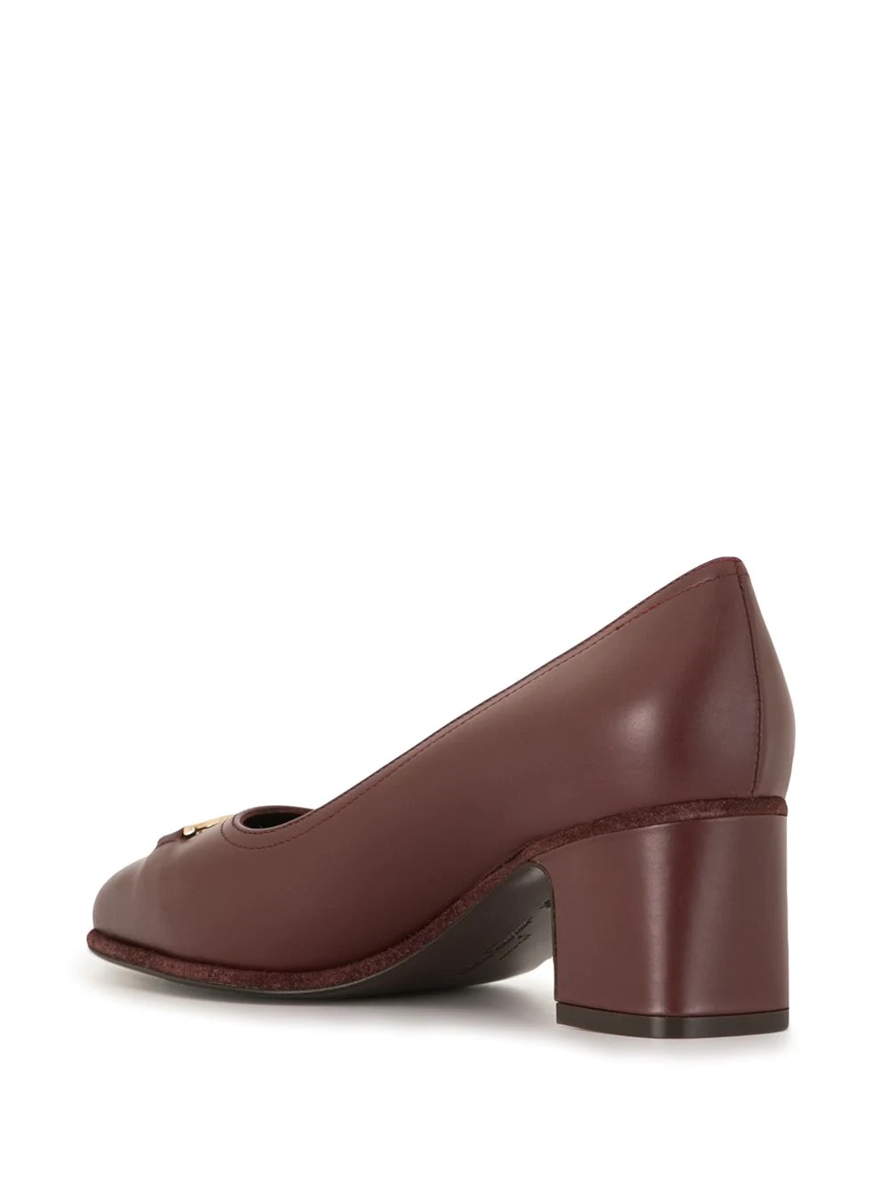 Gancini leather pumps - 3