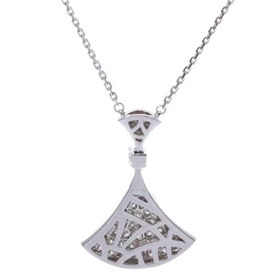 Bvlgari Divas Dream Necklace In 18 Kt White Gold - 2
