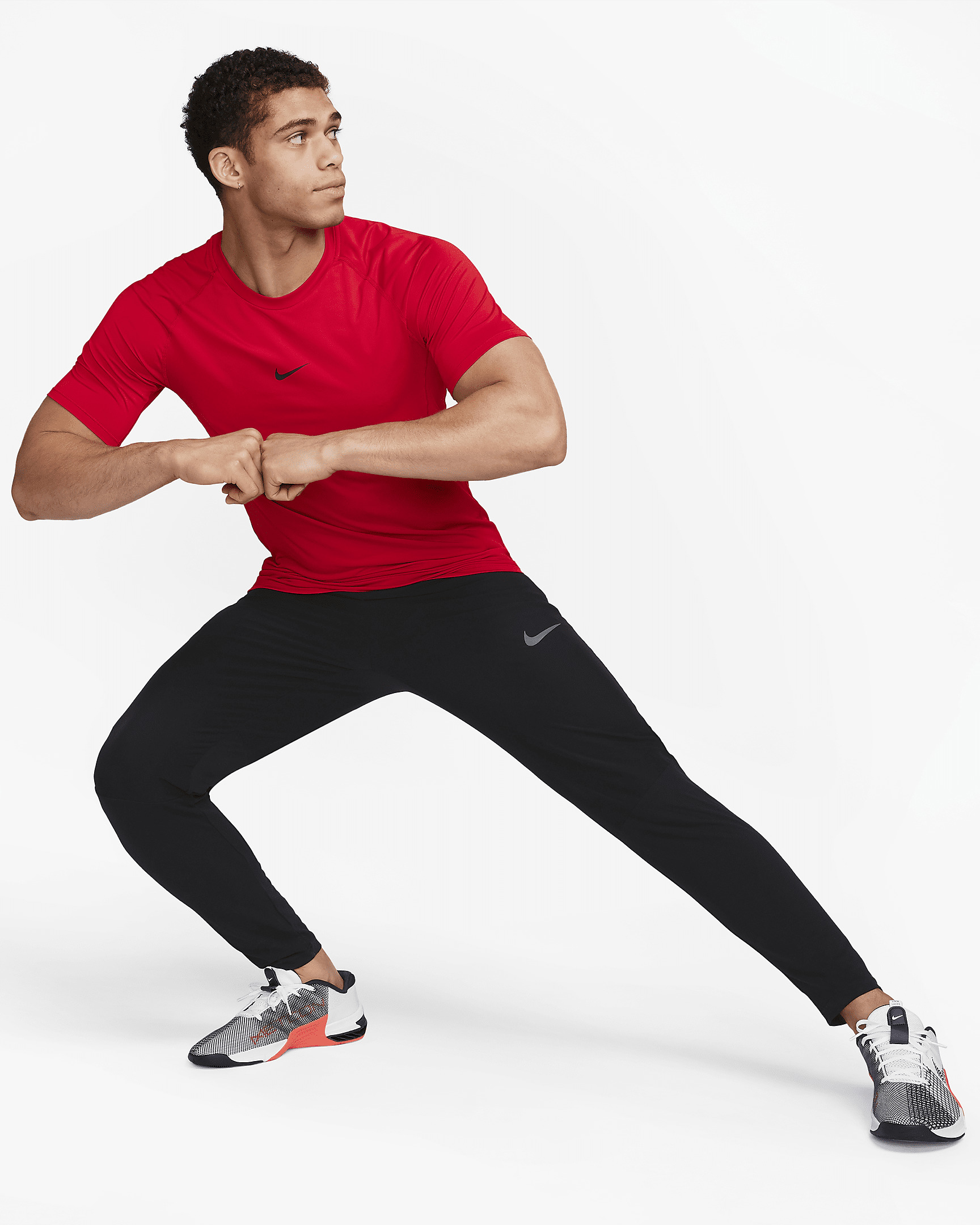 Nike Pro Men's Dri-FIT Slim Short-Sleeve Top - 6
