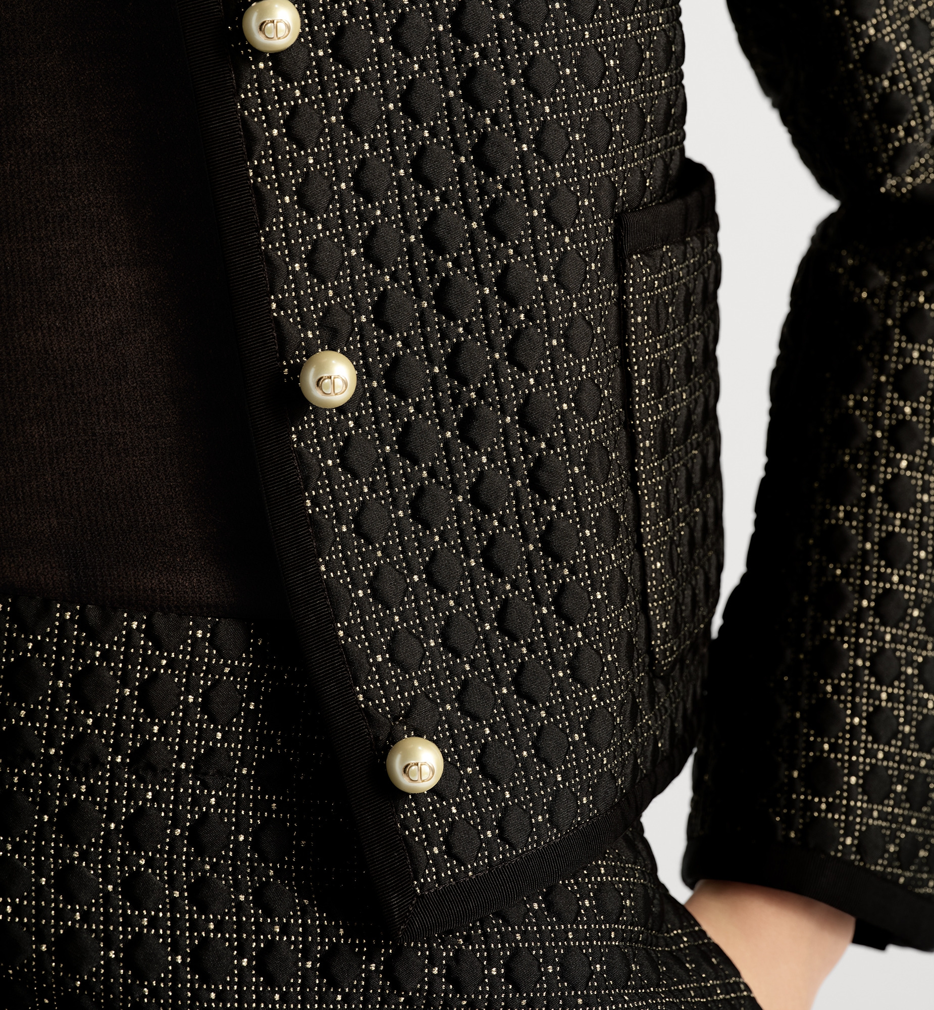 Microcannage Cropped Jacket - 5