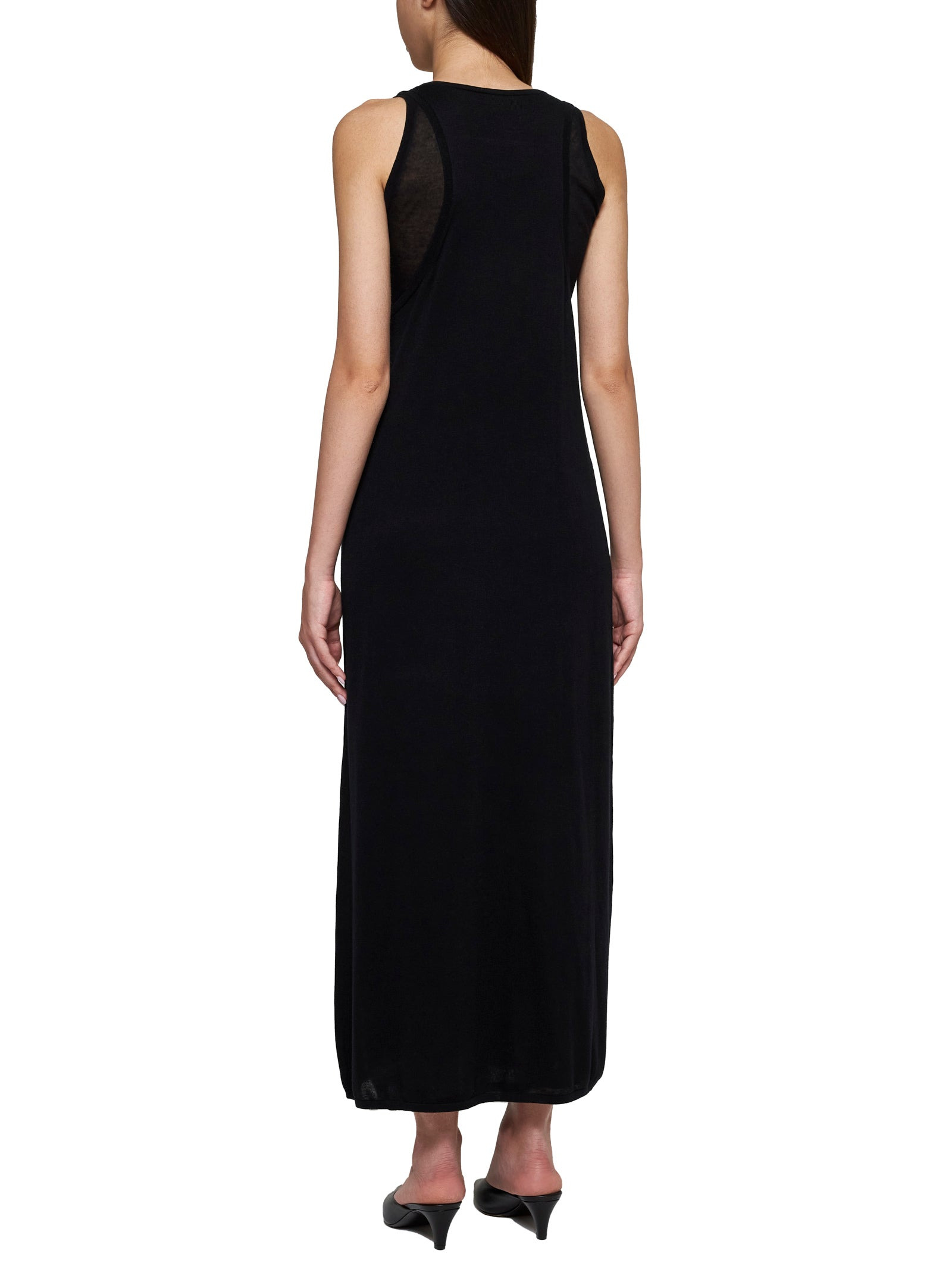 Toteme Women Layered Knit Tank Long Dress - 3