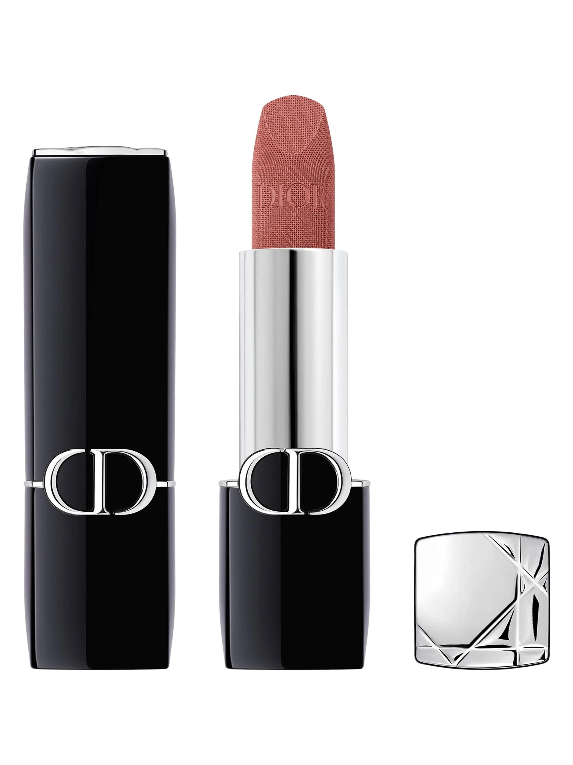 Women's Rouge Dior Lipstick - 724 Tendresse Velvet - 1