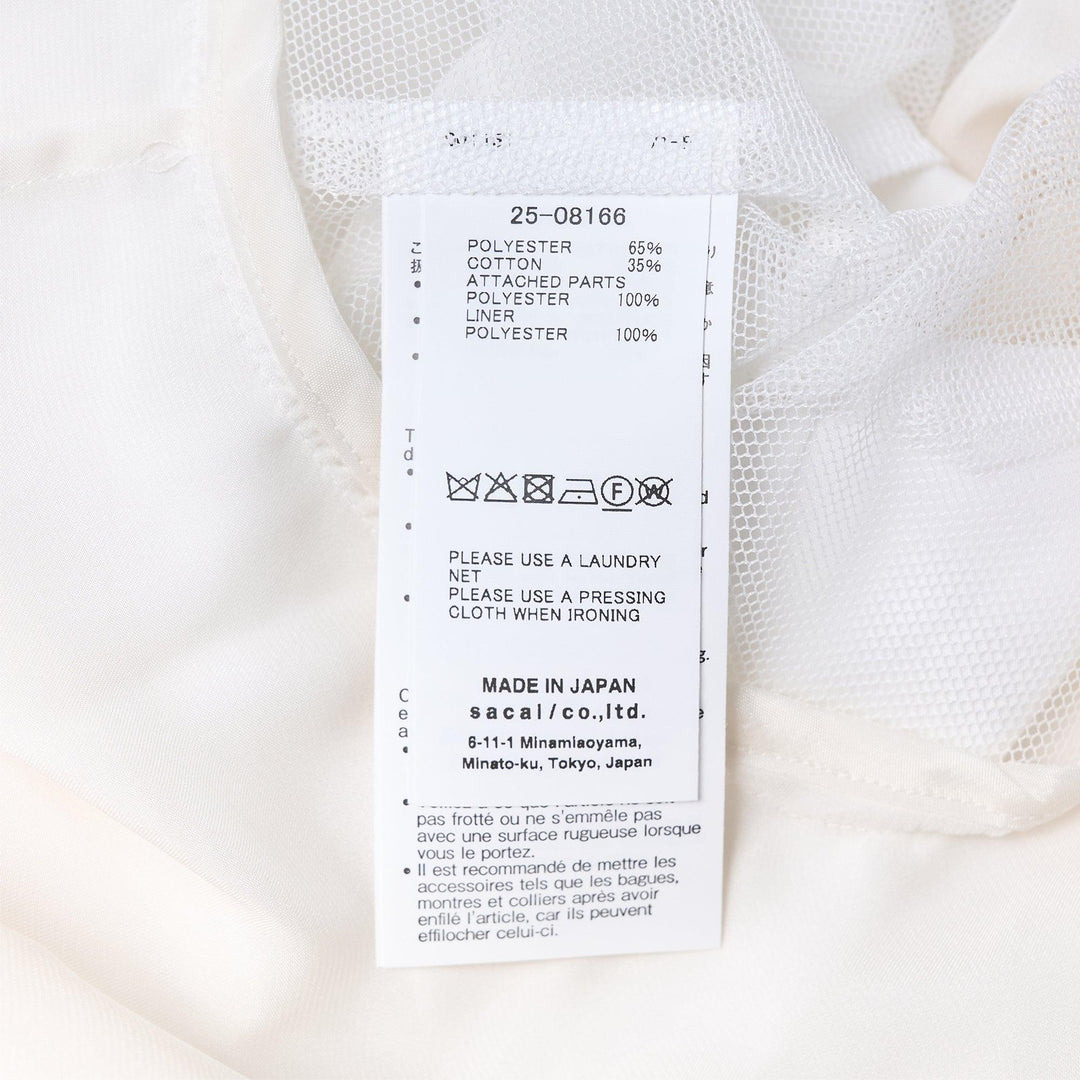 Poplin X Satin Shirt - 3