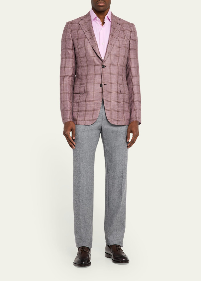 Brioni Men's Tonal Plaid Sport Coat outlook