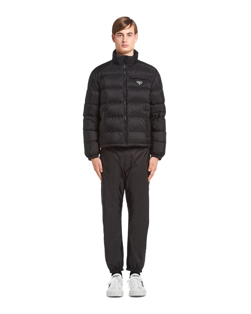 Prada Re-Nylon cropped puffer jacket outlook