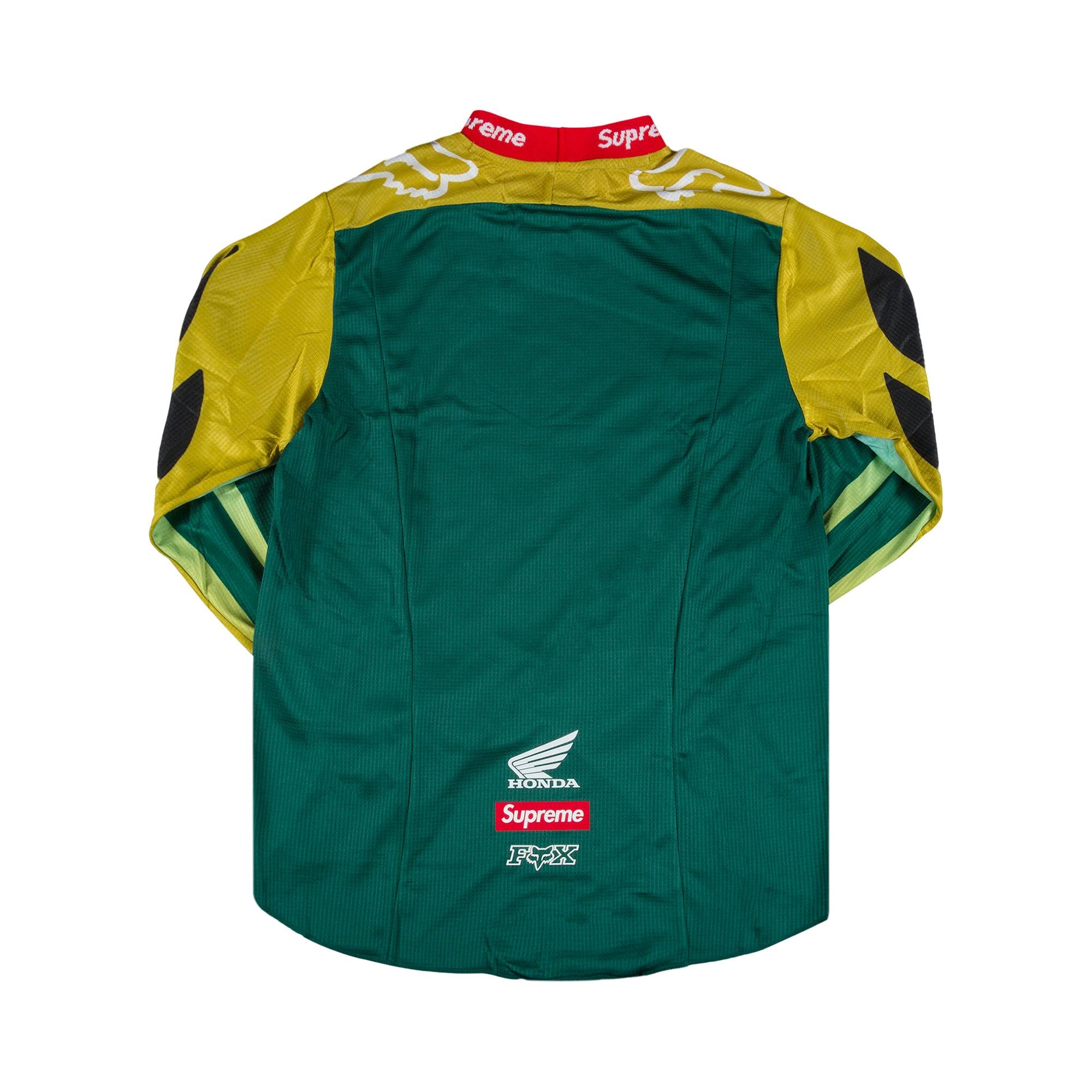Supreme x Honda Fox Racing Moto Jersey 'Moss' - 2