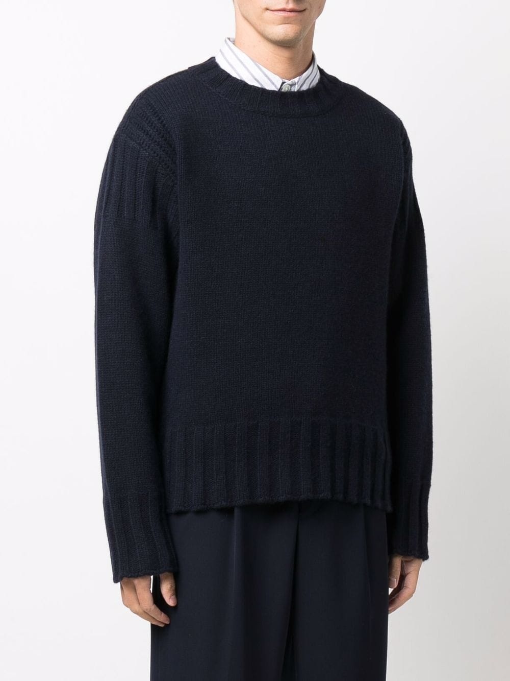 crew neck cashmere jumper - 3