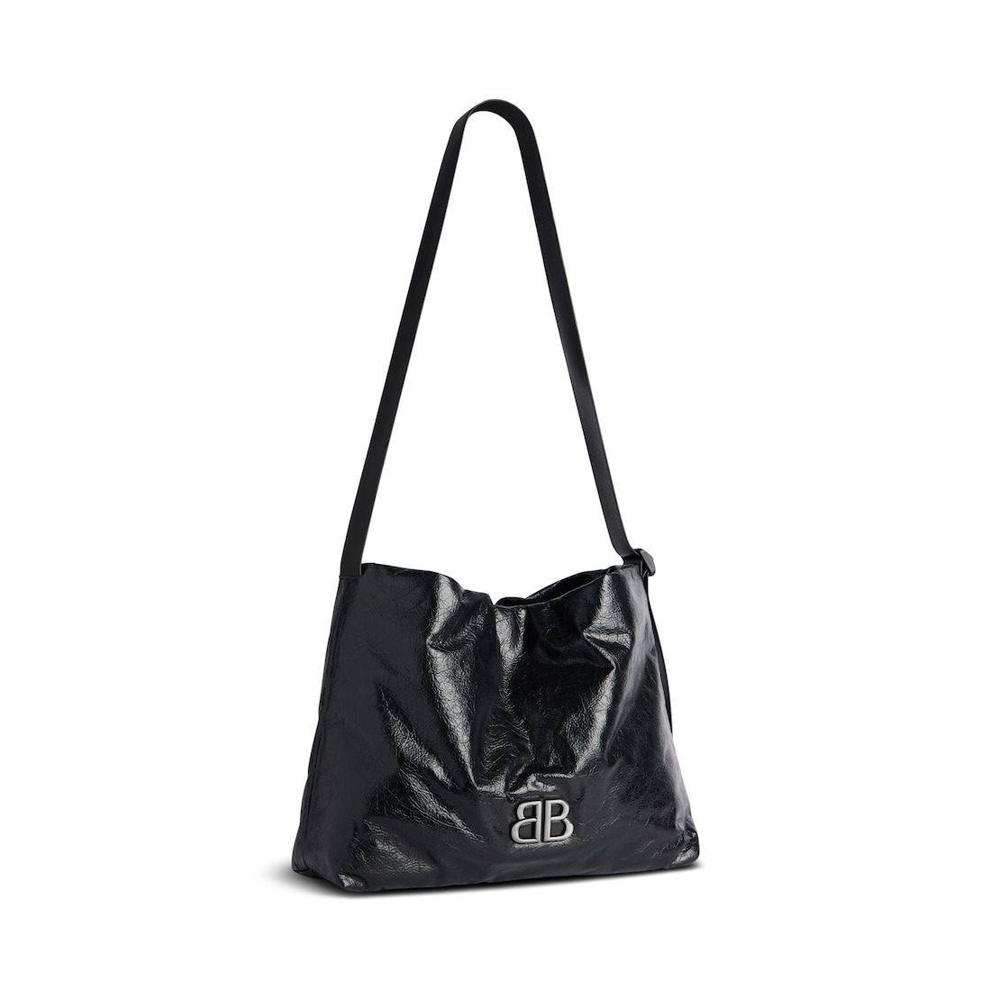 Men's Monaco Small East-west Hobo Bag  in Black - 2