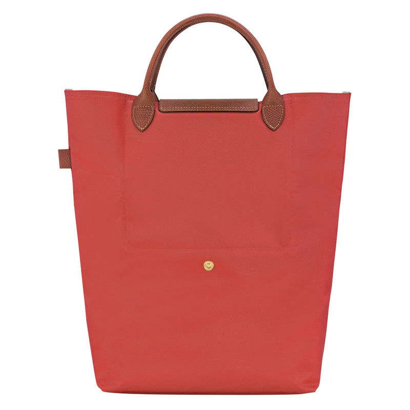Le Pliage Original M Tote bag Tomato - Canvas 4