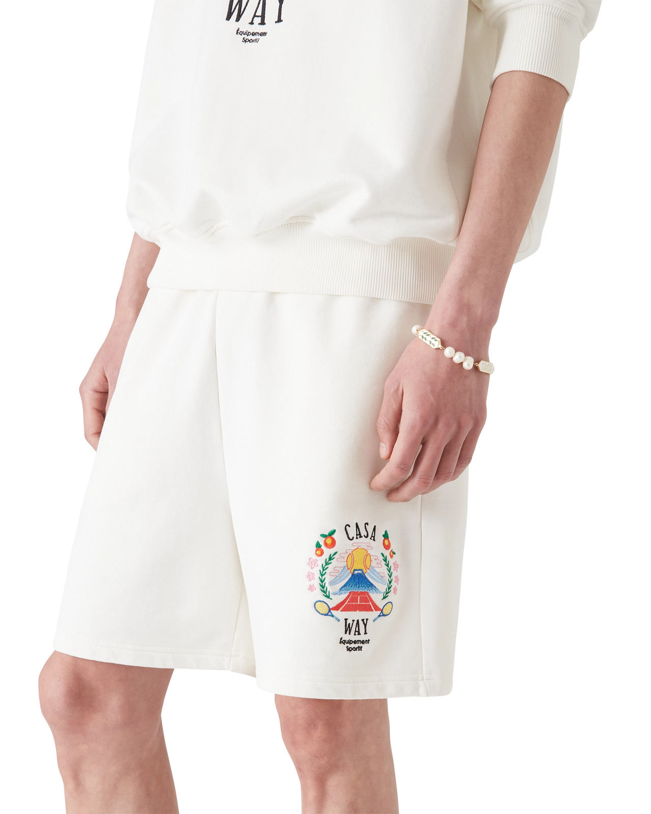 Casa Way Mountain Sweatshorts | Casablanca Paris - 4