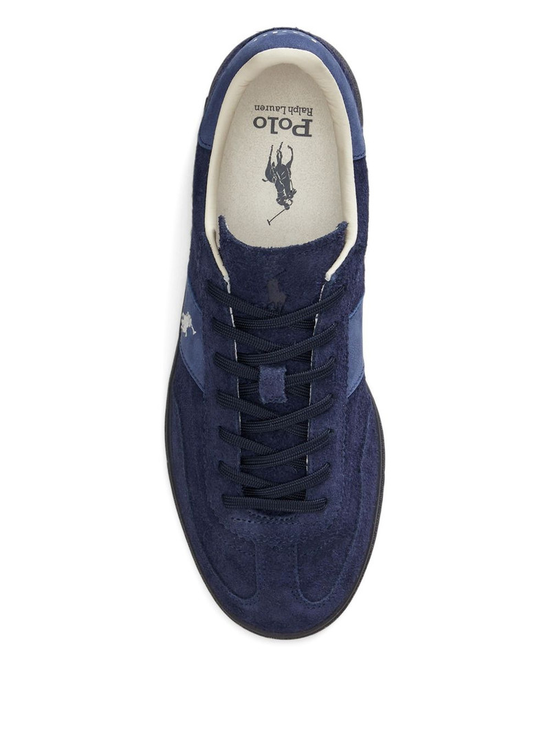 suede logo-detail sneakers 4