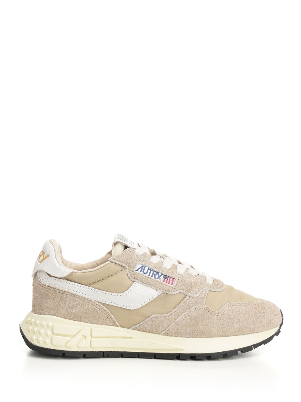 Reelwind Low Wom Ut12 Suede/Net Plugh/Zephyr Sneakers Beige - 1
