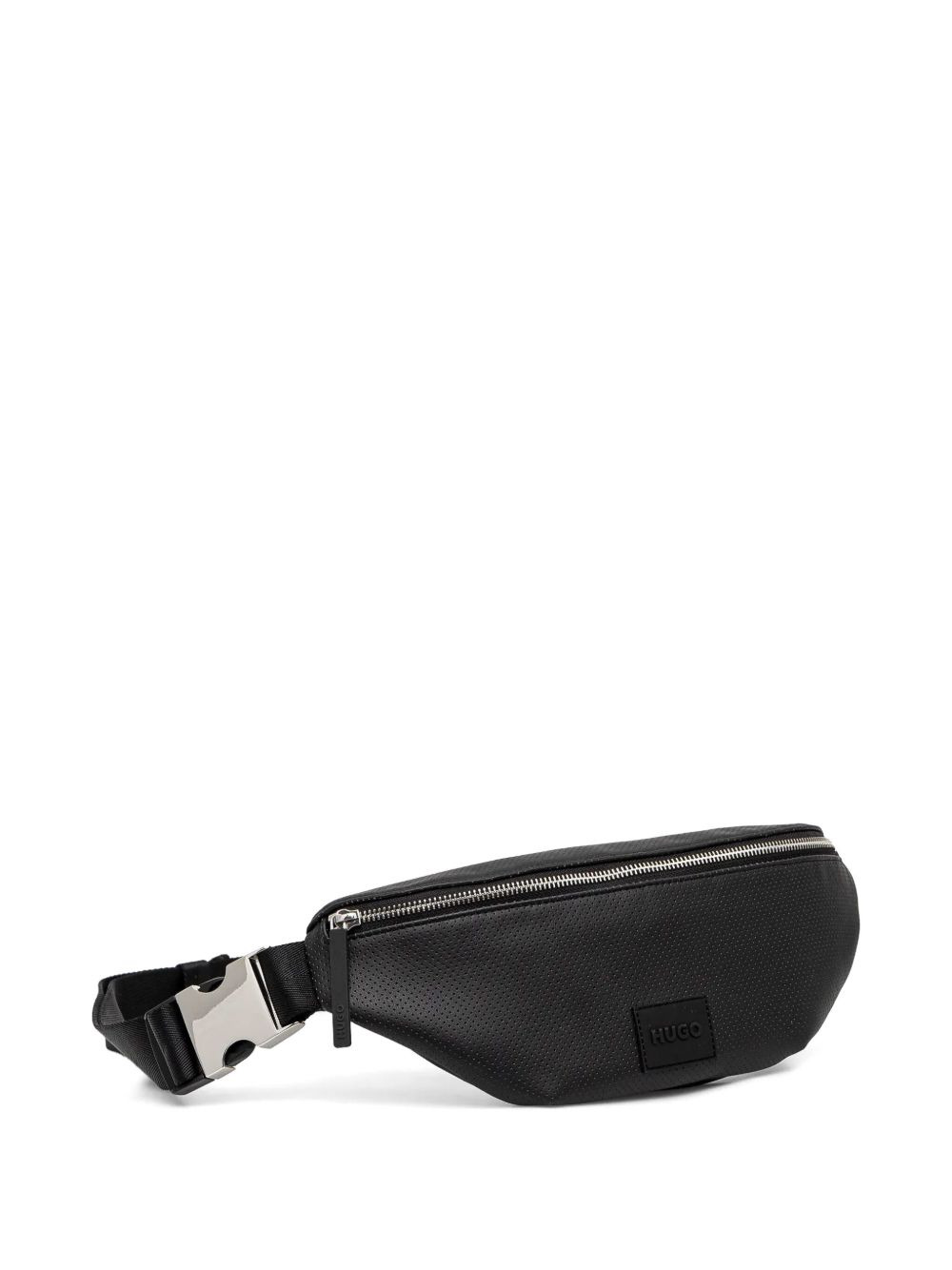 perforated faux-leather belt bag - 2