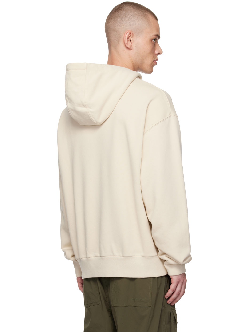 Beige Baroque Hoodie - 3