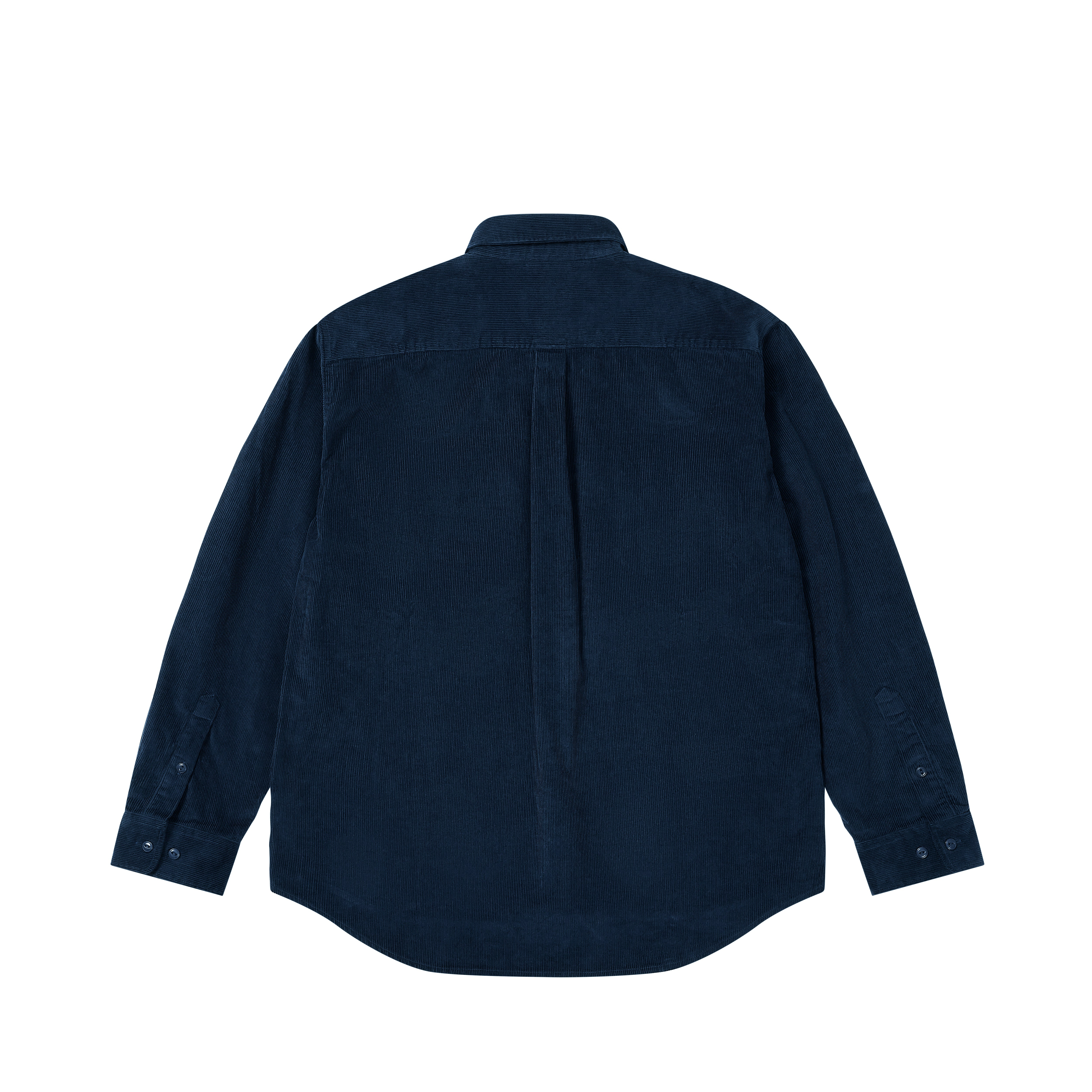 DOUBLE POCKET CORD OVERSHIRT NAVY - 2