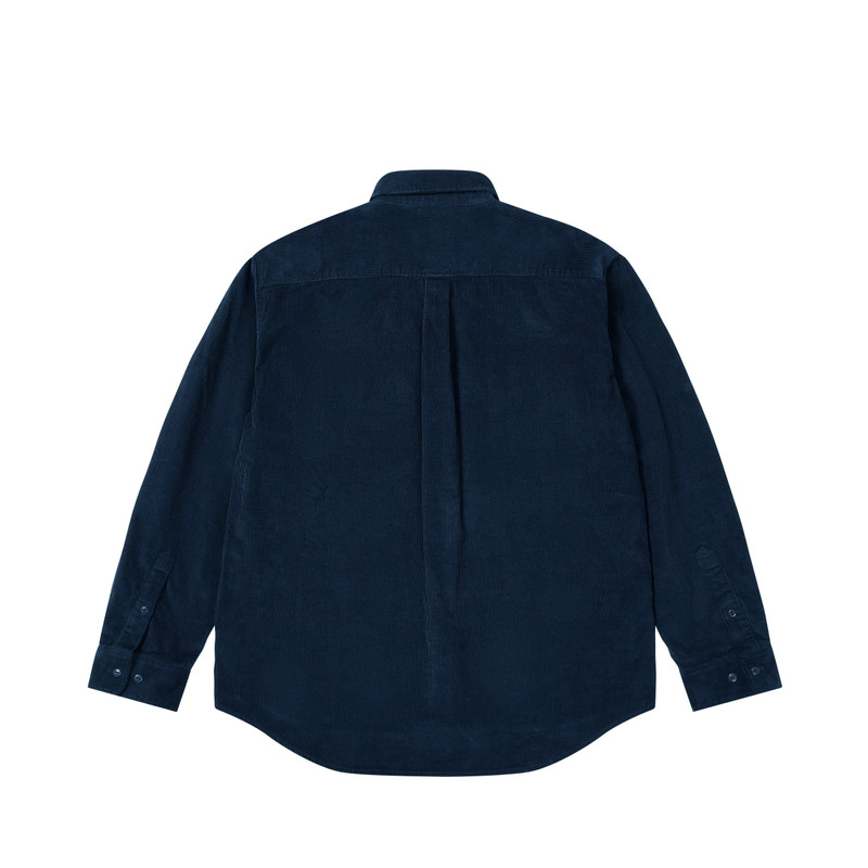 PALACE DOUBLE POCKET CORD OVERSHIRT NAVY outlook