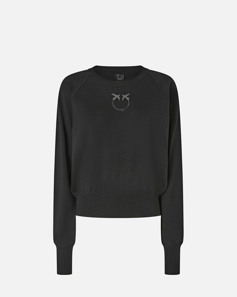 SWEATER WITH LOVE BIRDS LOGO 1