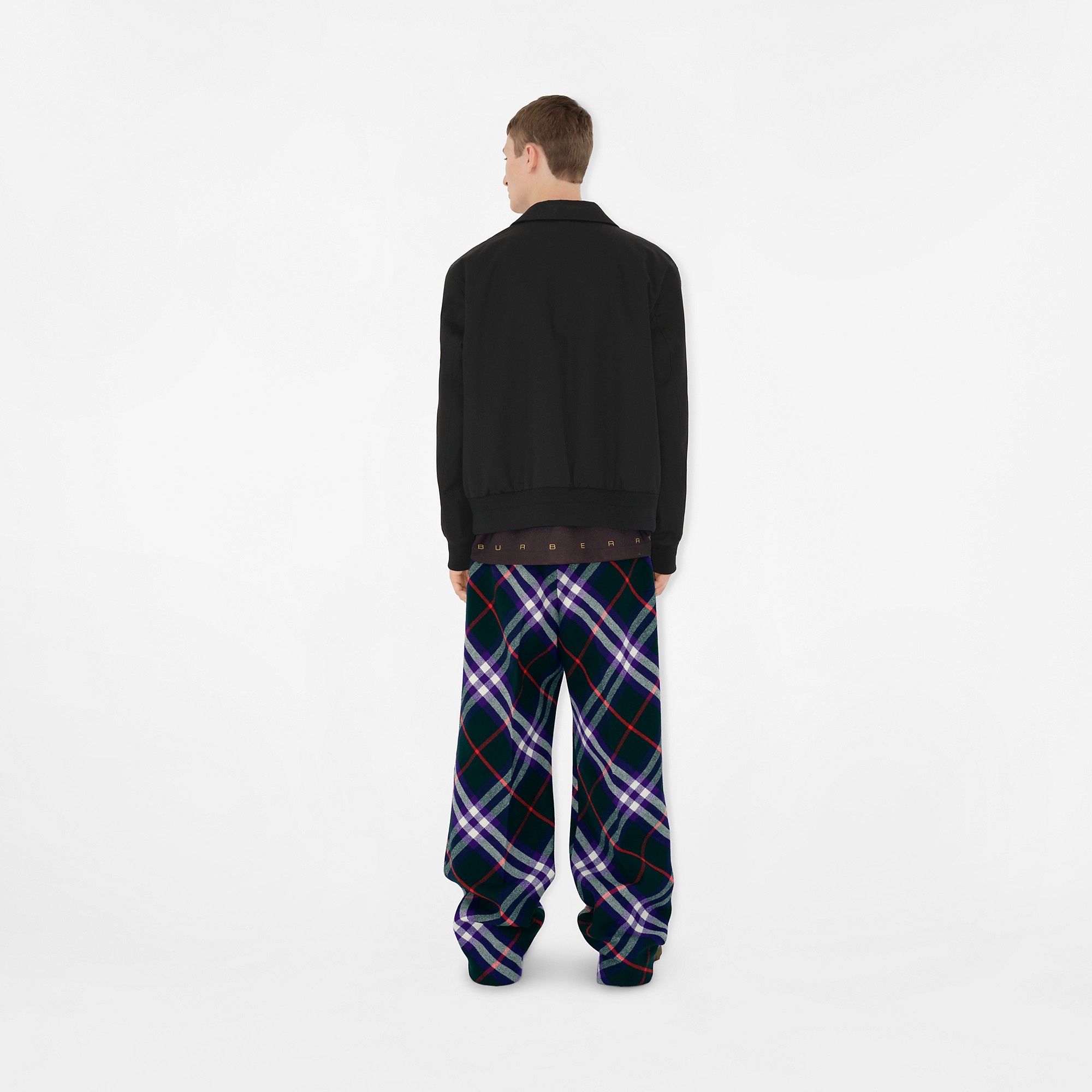 BURBERRY BLACK LABEL harrington jacket 黒 Soho Heritage Harrington Jacket in Black - Men, Cotton