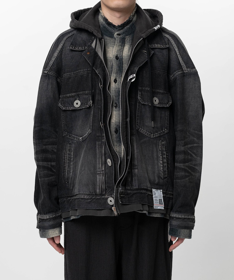 Triple Layered Denim Jacket 6
