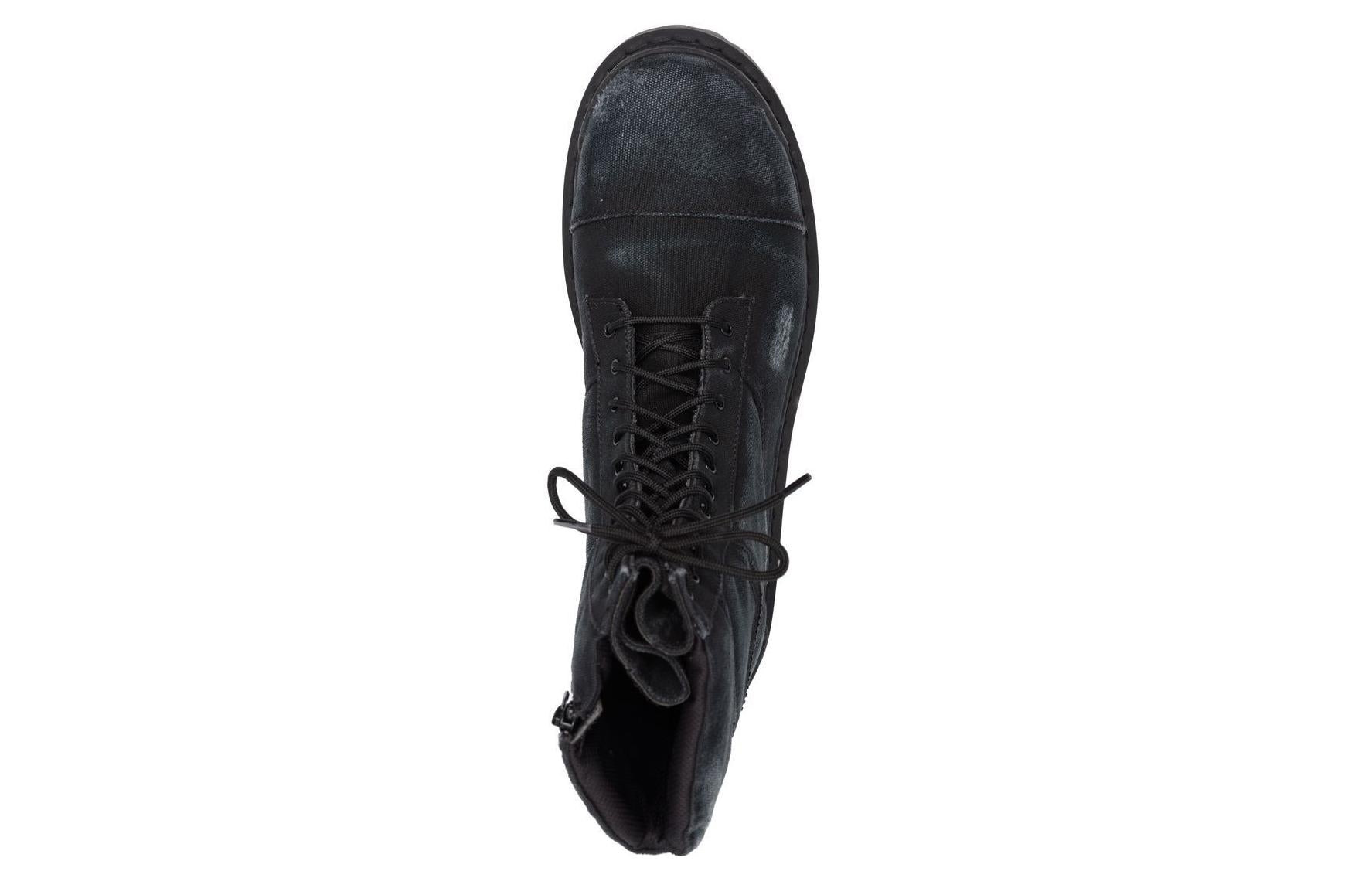 Balenciaga Combat Strike Boots 'Washed Black Cotton' 694042W2H111000 - 3