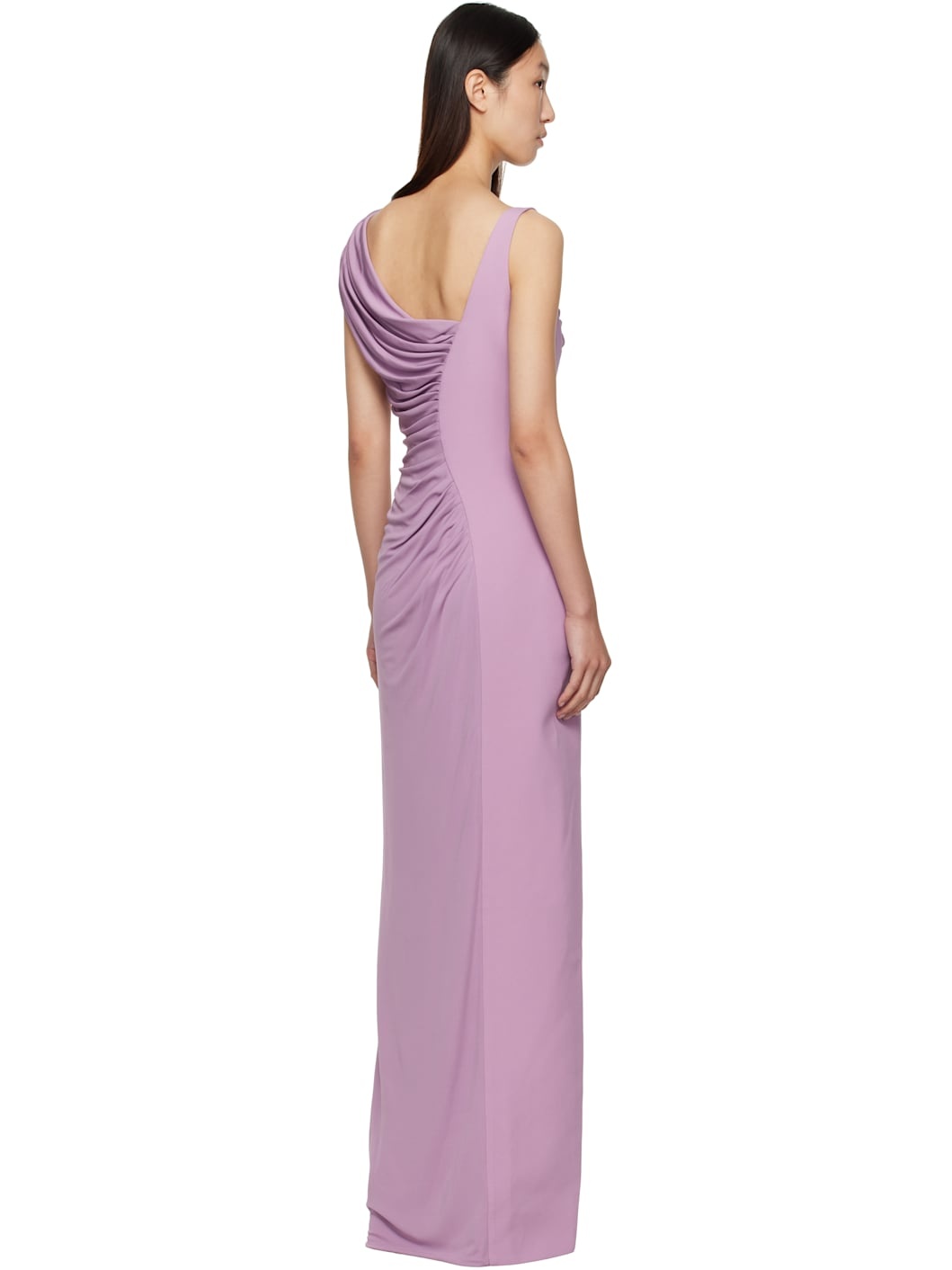 Purple Medusa '95 Draped Maxi Dress - 3