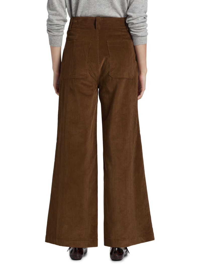 Women's Off Duty Trousers - Camel 5