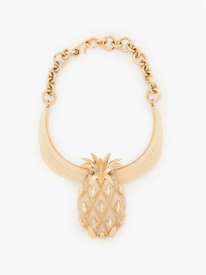 THE CHLOÉ PINEAPPLE NECKLACE 1