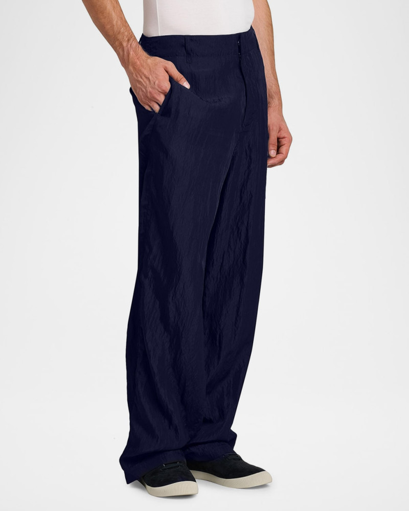 Men's Crinkled Viscose Trousers 5