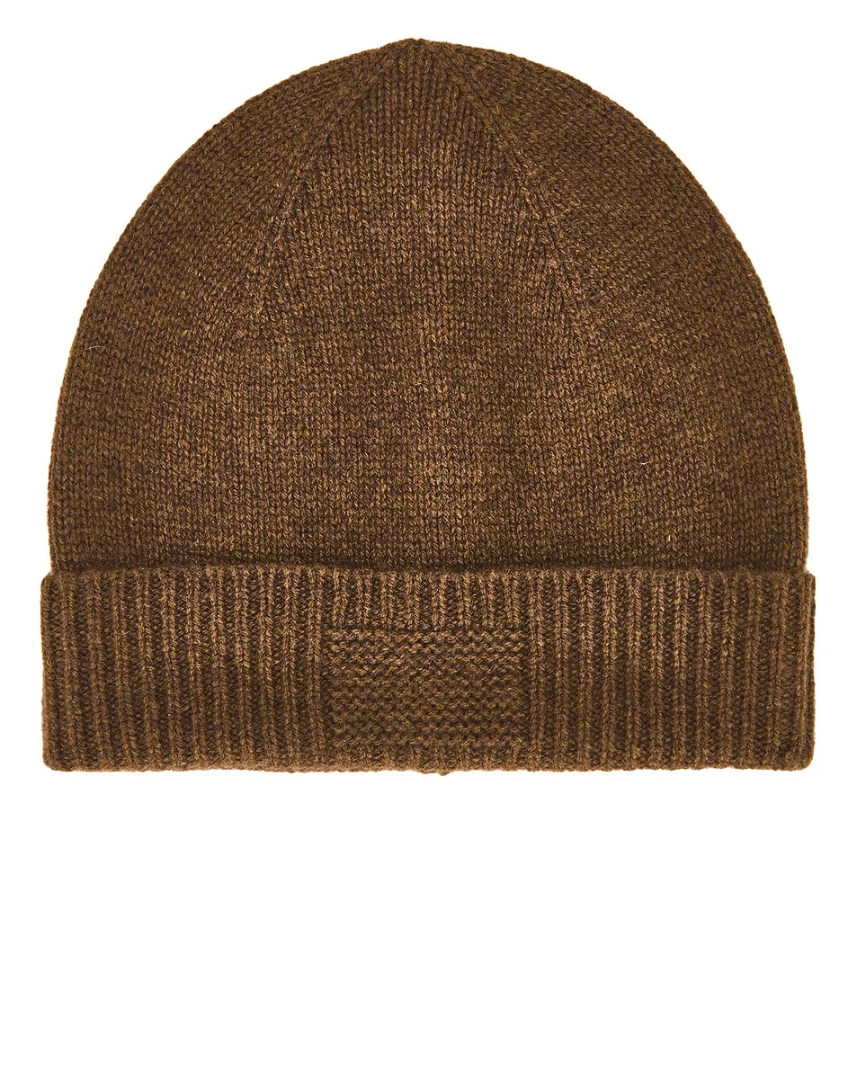 Rib Cuff Beanie - 1