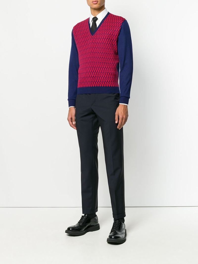 Prada tailored trousers outlook