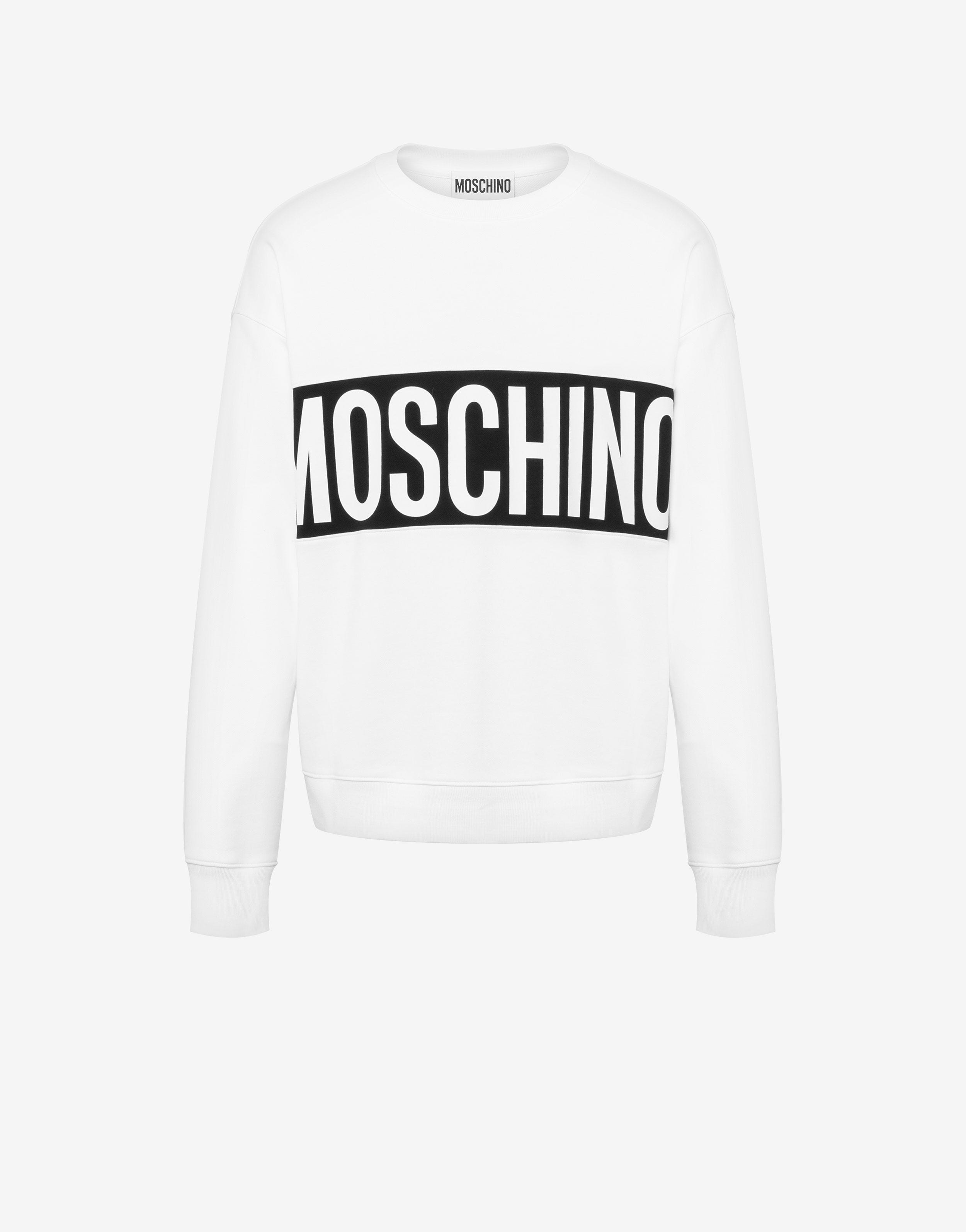 LOGO BAND ORGANIC COTTON SWEATSHIRT - 1