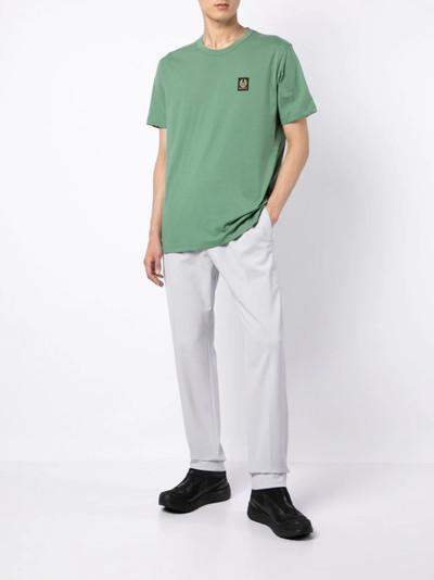 Belstaff logo-patch cotton T-shirt outlook