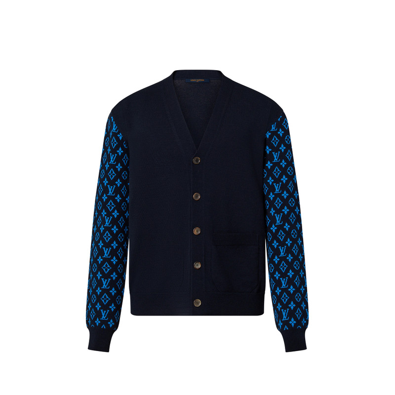 Monogram Cashmere Mix Cardigan 1