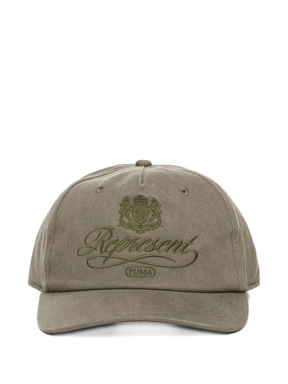 x Represent logo-embroidered cap - 1
