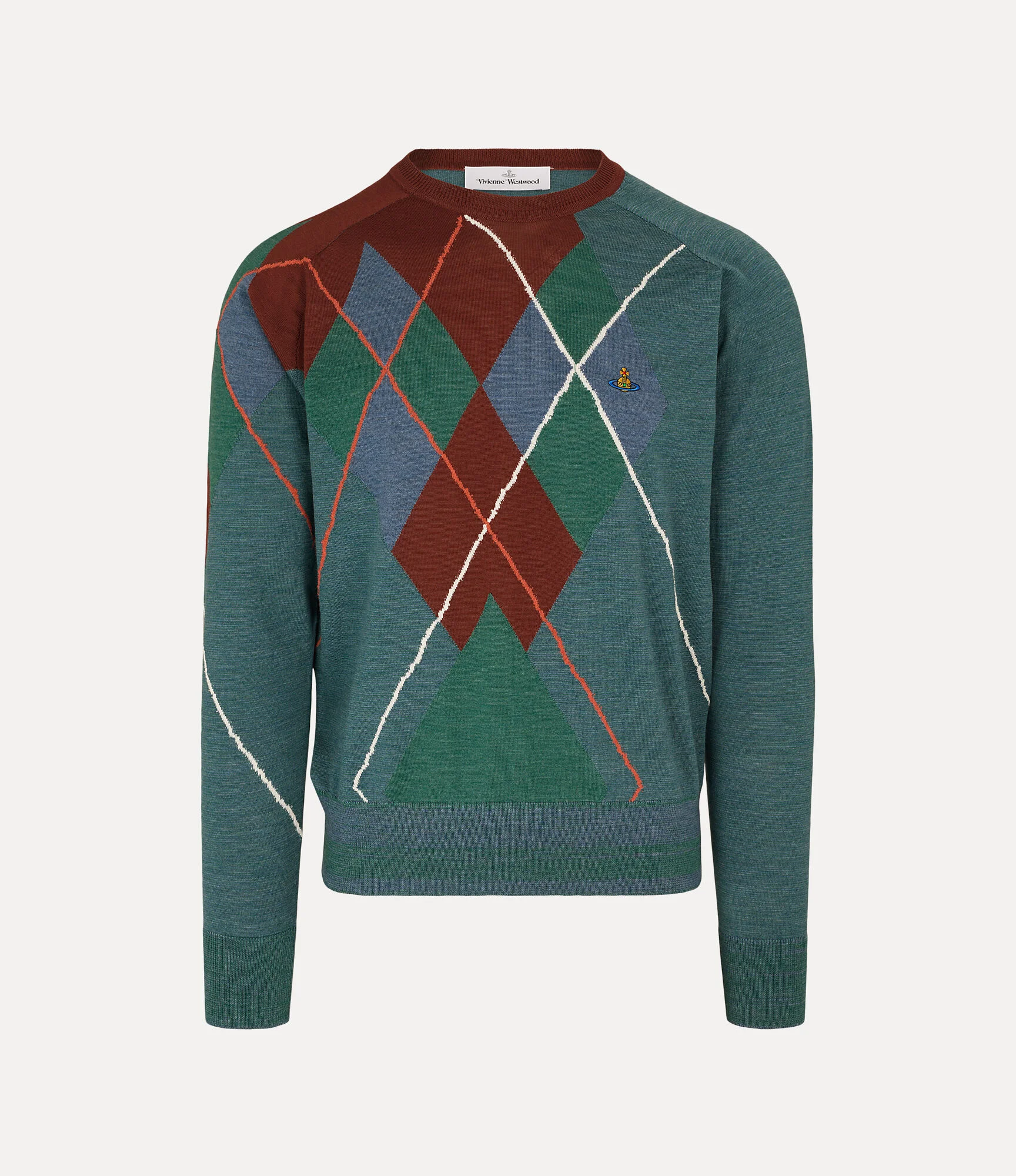 ARGYLE JUMPER - 1