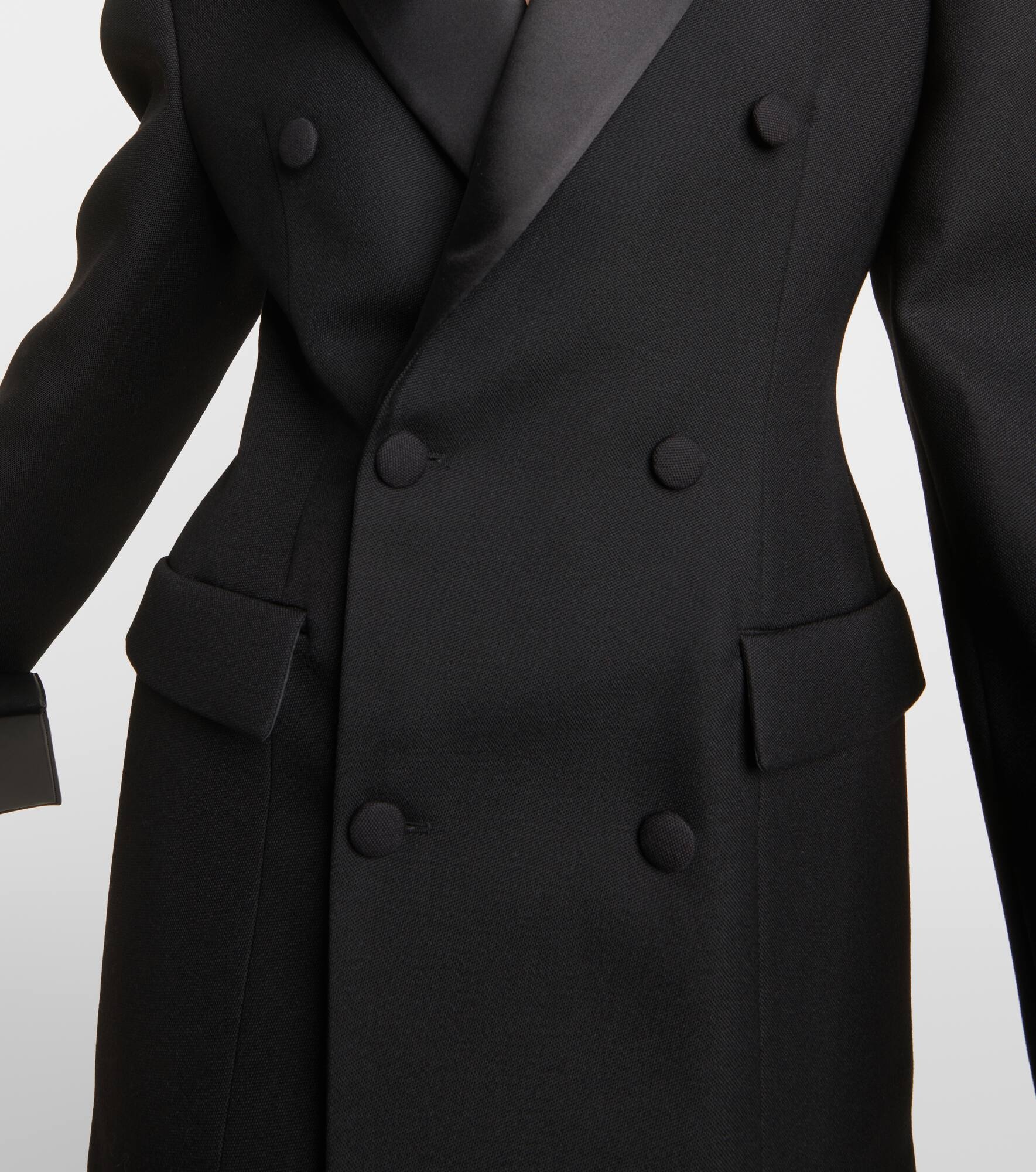 Wool blazer minidress - 5