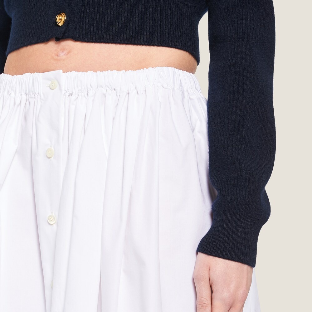 Poplin skirt - 4