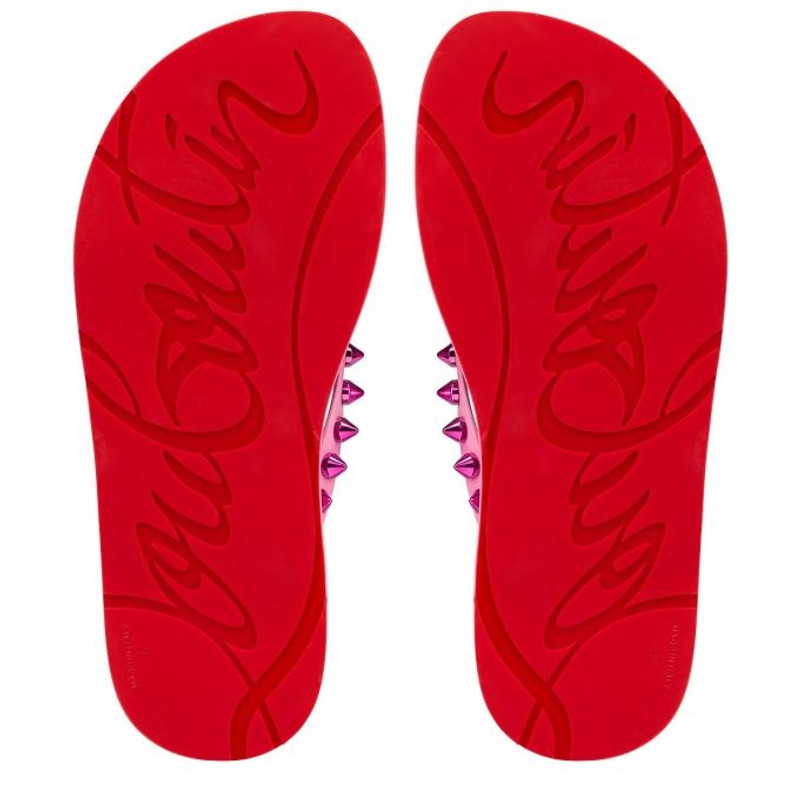 Loubi Slip Spikes Woman CONFETTIS/METAL FUXIA 6