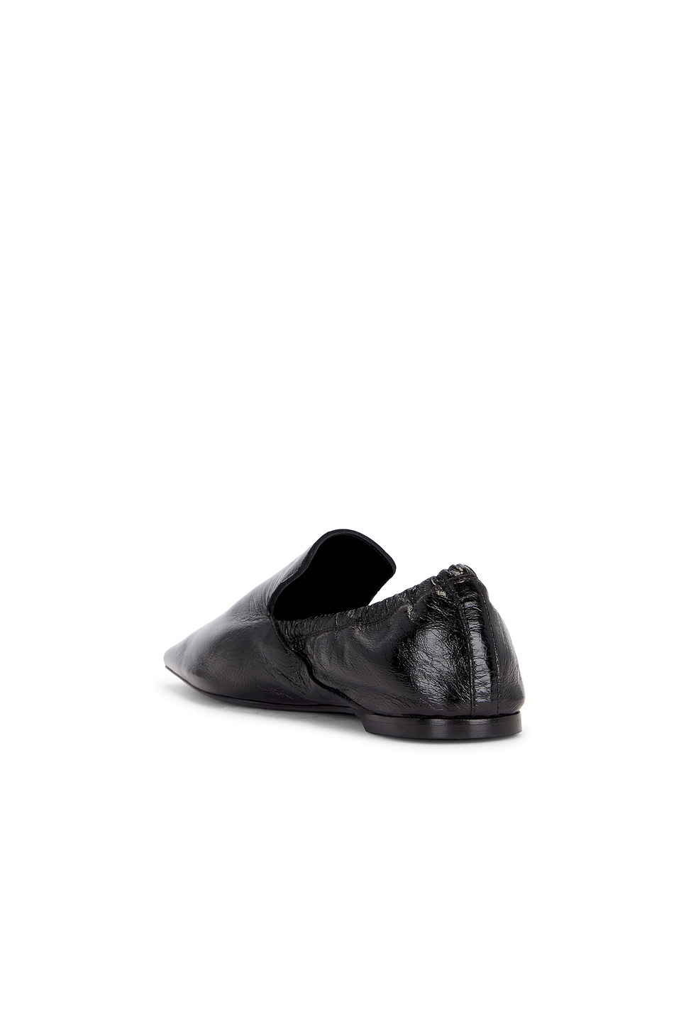 Elastic Back Leather Loafer - 3