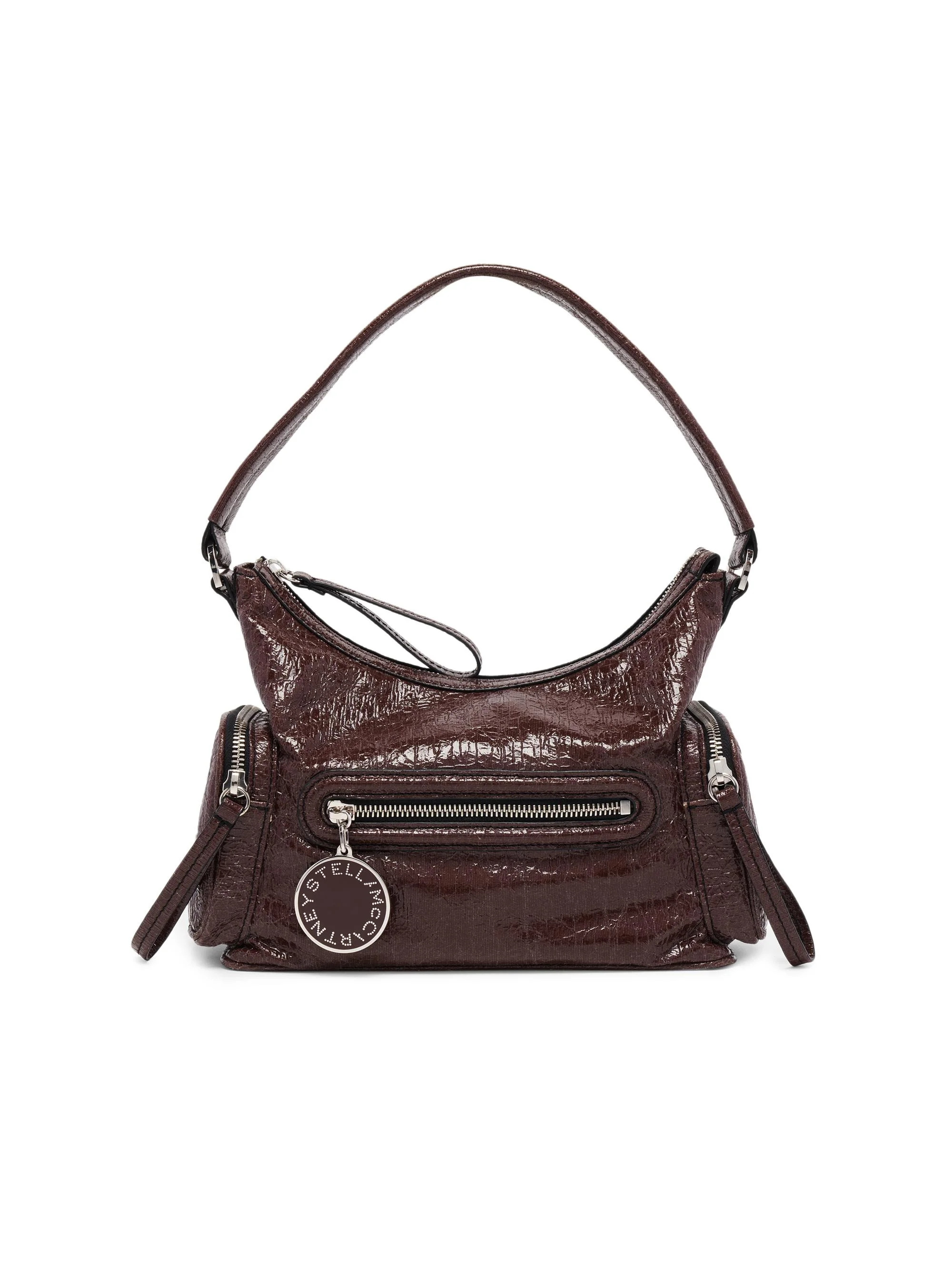 Women's Dartmoor Small Cracked Shoulder Bag - Shiraz - 1