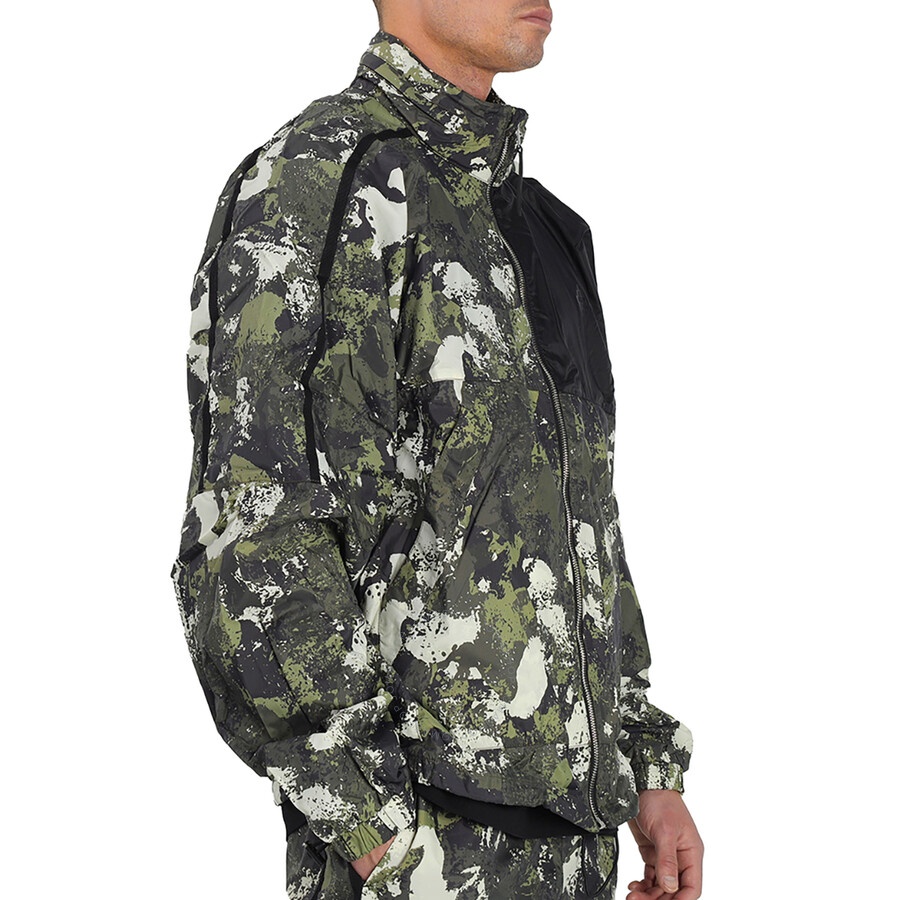 Marcelo Burlon Camouflage-print Logo Windbreaker - 5