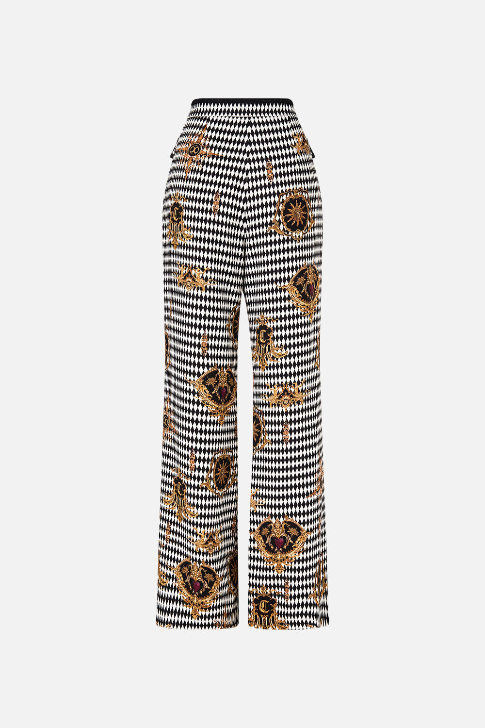 FLARED PANT WITH POCKETS - 8