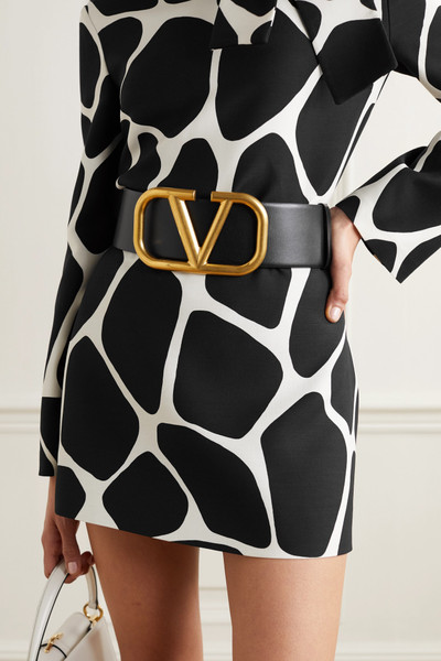 Valentino Reversible leather waist belt outlook