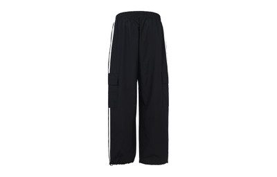 adidas adidas originals 3-Stripes Cargo Woven Breathable Running Sports Pants Black GN3449 outlook