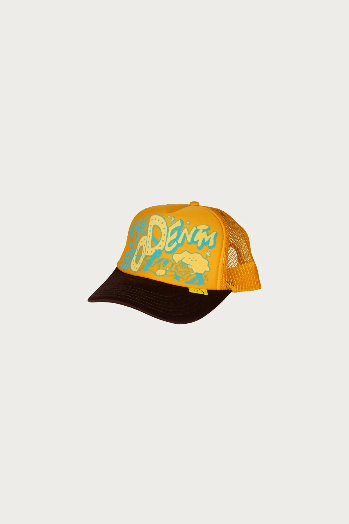 TH.D.D.Track Cap - Yellow/Brown - 1