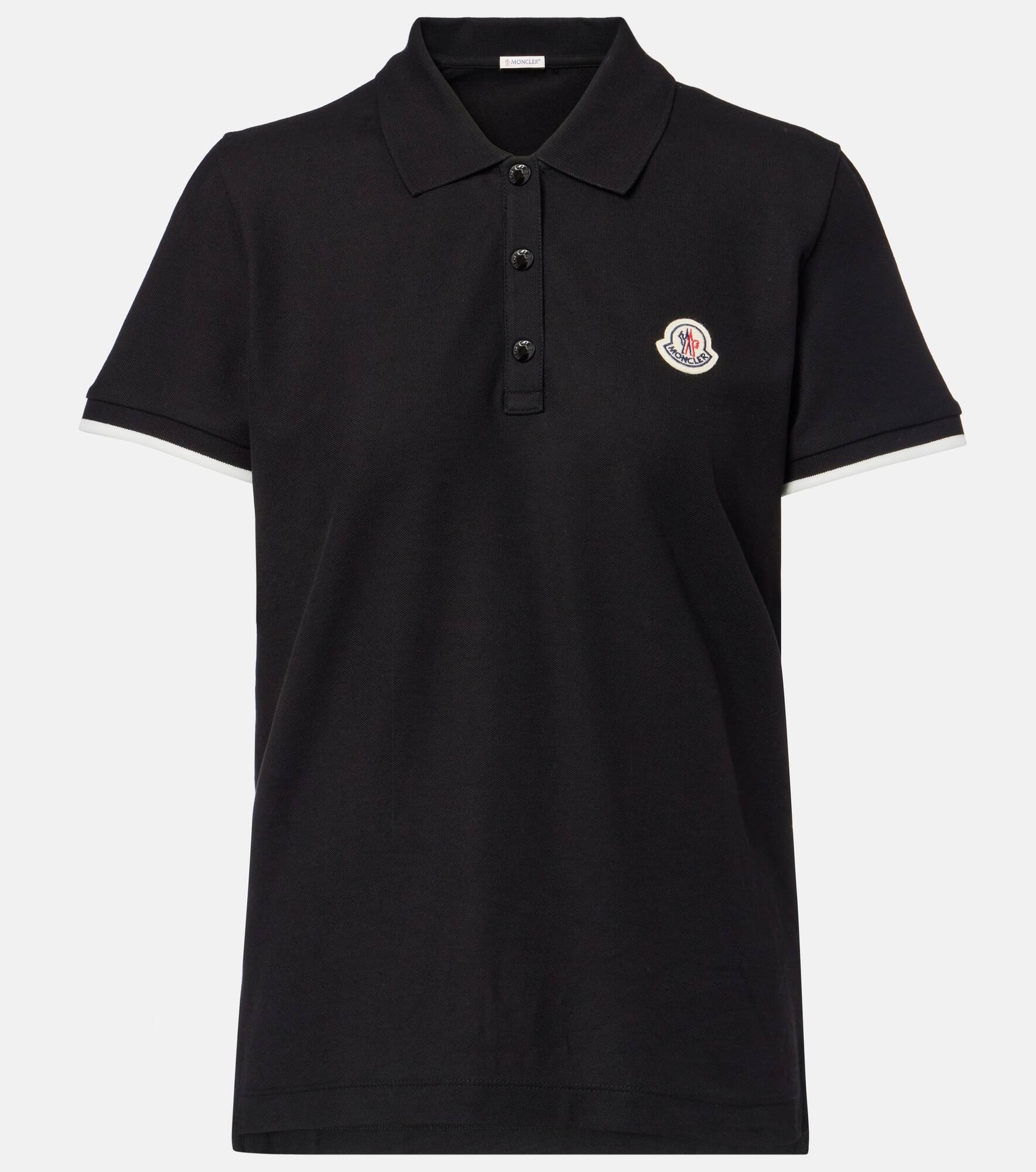 Logo cotton polo shirt - 1
